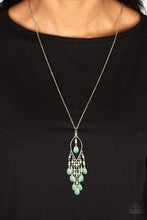 Load image into Gallery viewer, Sweet DREAMCATCHER - Green Necklace
