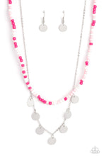 Load image into Gallery viewer, Comet Candy - Pink Necklace

