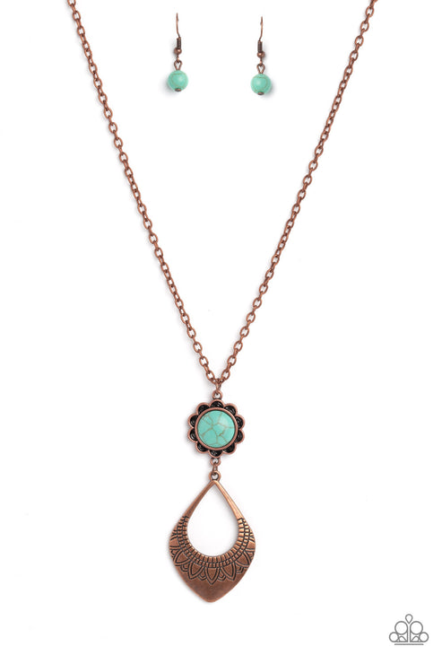 ** Stone TOLL - Copper Necklace