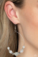 Load image into Gallery viewer, ** Cats Eye Charisma - White Earrings

