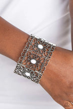 Load image into Gallery viewer, Fairest Filigree - White Bracelet
