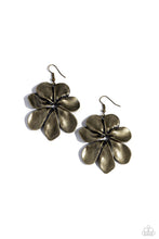 Load image into Gallery viewer, Hinging Hallmark - Brass Earring
