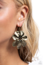 Load image into Gallery viewer, Hinging Hallmark - Brass Earring
