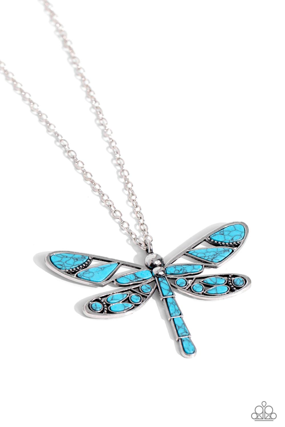 FLYING Low - Blue - Necklace