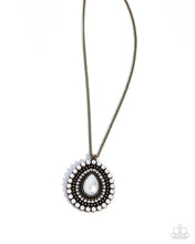Load image into Gallery viewer, Opera Enthusiast - Brass Necklace
