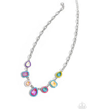 Load image into Gallery viewer, Classy Character - Blue Necklace
