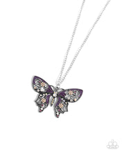 Load image into Gallery viewer, Whimsical Weekday - Purple Necklace
