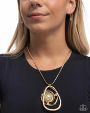 Load image into Gallery viewer, Abstract Advance - Green Necklace
