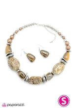Load image into Gallery viewer, In Good Glazes - Brown Necklace

