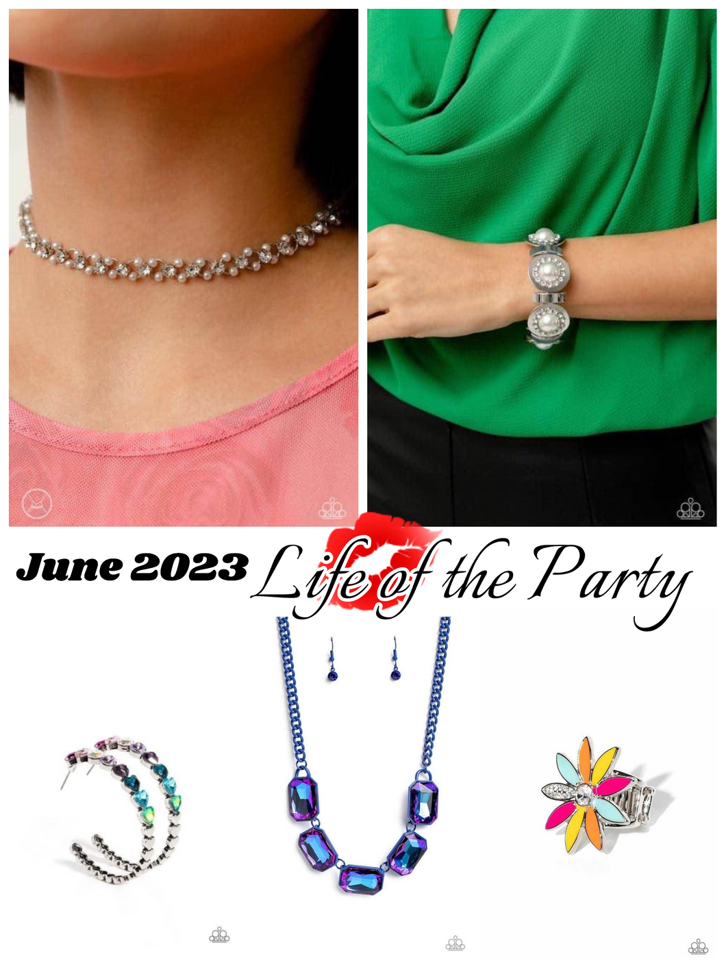 June 2023 Life of the Party 5pc Set