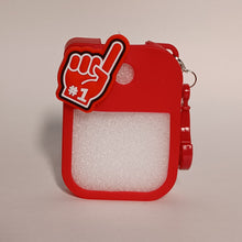 Load image into Gallery viewer, Hand Sanitizer Keychain Case - RED
