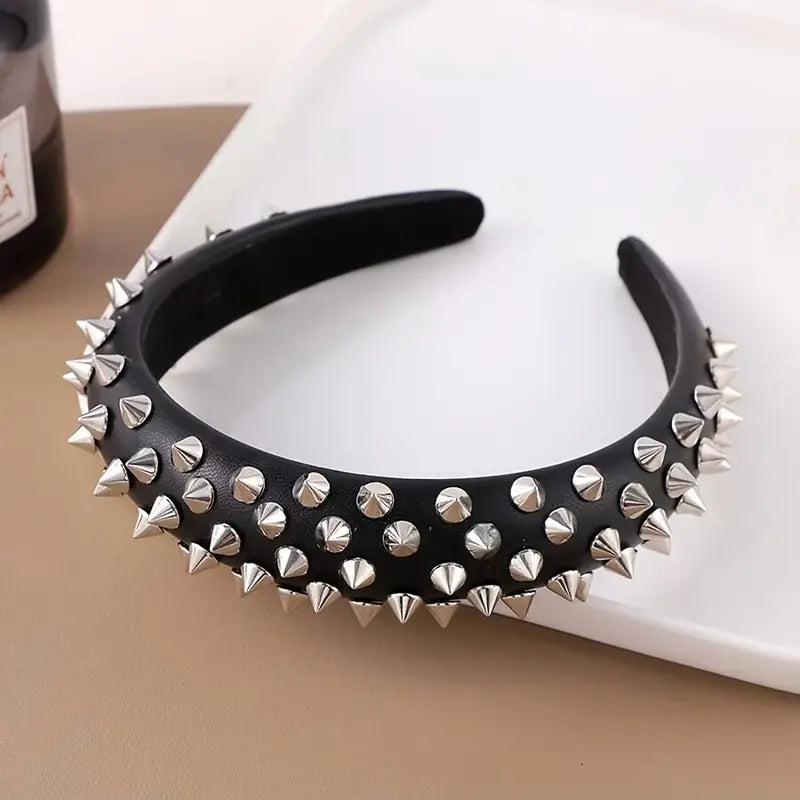 Spiked & Super Cute - Black - Hairband
