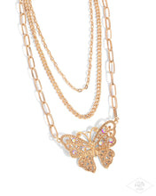 Load image into Gallery viewer, Winged Wonder - Gold - Necklace

