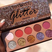 Load image into Gallery viewer, Trendbeauty Glitter Palette - Rose Gold
