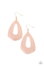 Load image into Gallery viewer, Hand It OVAL! - Rose Gold Earrings
