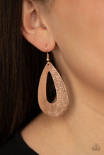 Load image into Gallery viewer, Hand It OVAL! - Rose Gold Earrings
