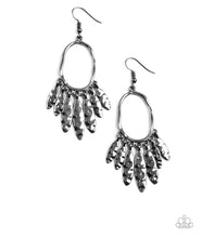 Load image into Gallery viewer, Artisan Aria - Black Earrings

