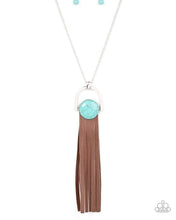 Load image into Gallery viewer, Winslow Wanderer - Blue Necklace
