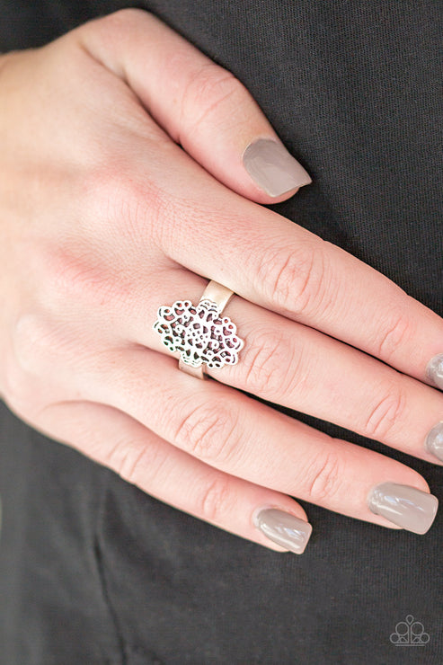 Full Of HAUTE Air - Silver Ring