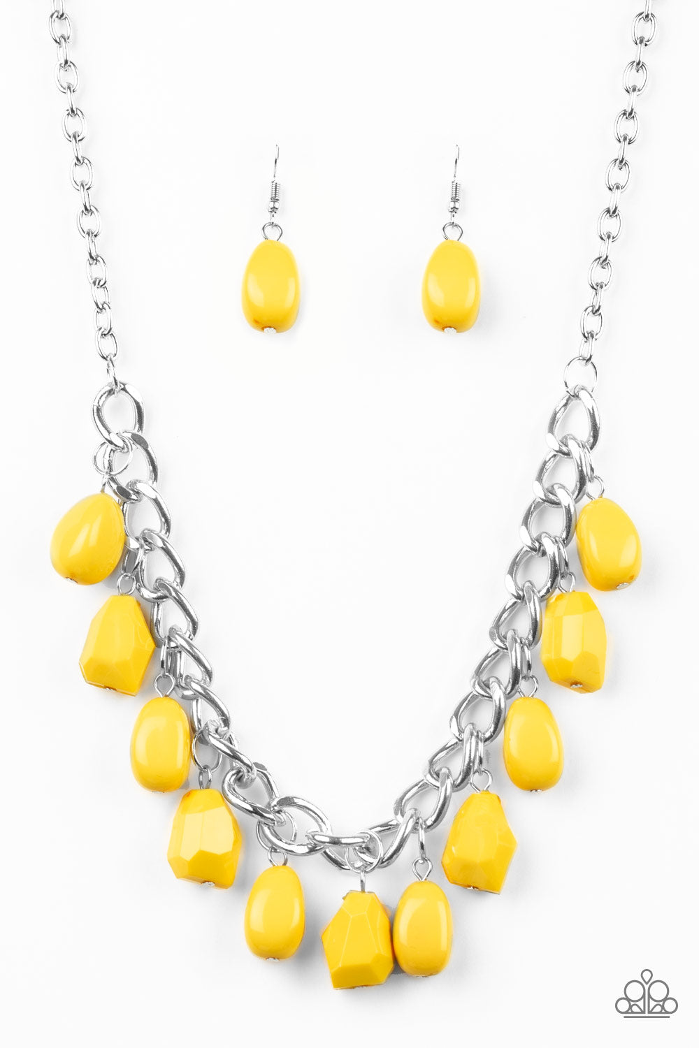 ** Take The COLOR Wheel! - Yellow - Paparazzi Accessories