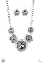 Load image into Gallery viewer, Global Glamour - Hematite - Paparazzi Accessories
