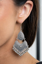 Load image into Gallery viewer, Music To My Ears - Silver - Paparazzi Accessories
