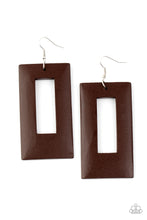 Load image into Gallery viewer, Totally Framed - Brown - Paparazzi Accessories
