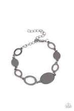 Load image into Gallery viewer, OVAL and Out - Black Bracelet
