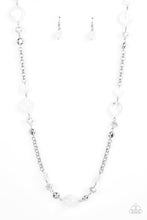 Load image into Gallery viewer, Light-Scattering Luminosity - White Necklace
