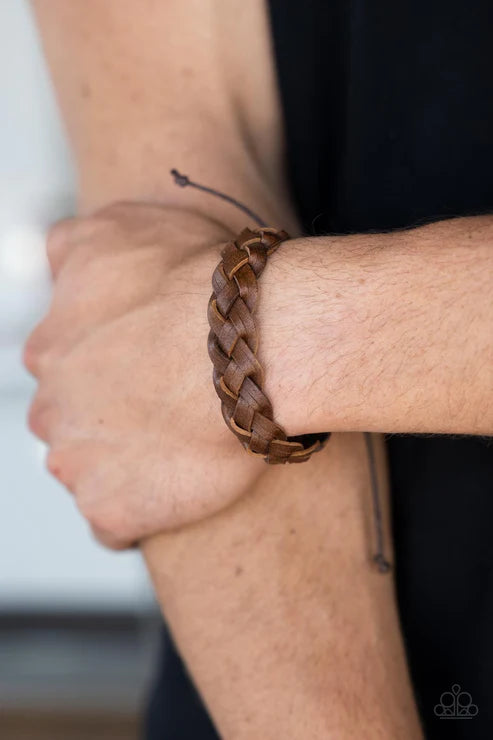 SoCal Summer - Brown Mens' Bracelet