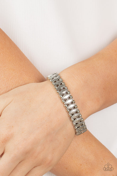 Abstract Advisory - Silver Bracelet