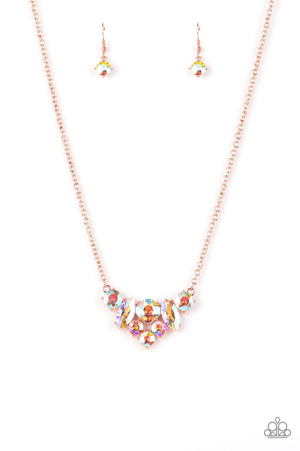 Lavishly Loaded - Copper - Necklace
