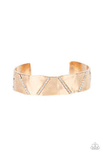 Load image into Gallery viewer, Couture Crusher - Gold Bracelet
