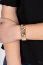 Load image into Gallery viewer, Couture Crusher - Gold Bracelet
