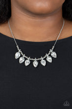 Load image into Gallery viewer, Crown Jewel Couture - White Necklace

