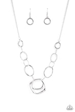 Load image into Gallery viewer, Linked Up Luminosity - Silver Necklace
