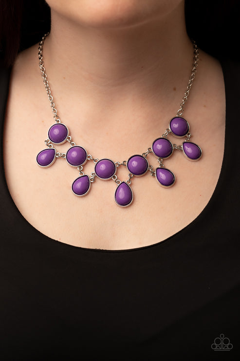 Very Valley Girl - Purple Necklace