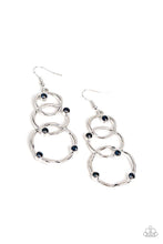 Load image into Gallery viewer, Revolving Radiance - Blue Earrings
