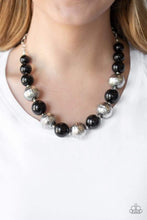 Load image into Gallery viewer, Floral Fusion - Black Necklace
