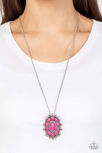 Load image into Gallery viewer, Mojave Medallion - Pink Necklace
