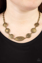 Load image into Gallery viewer, Uniquely Unconventional - Brass Necklace
