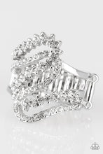 Load image into Gallery viewer, ** Make Waves - White - Paparazzi ring
