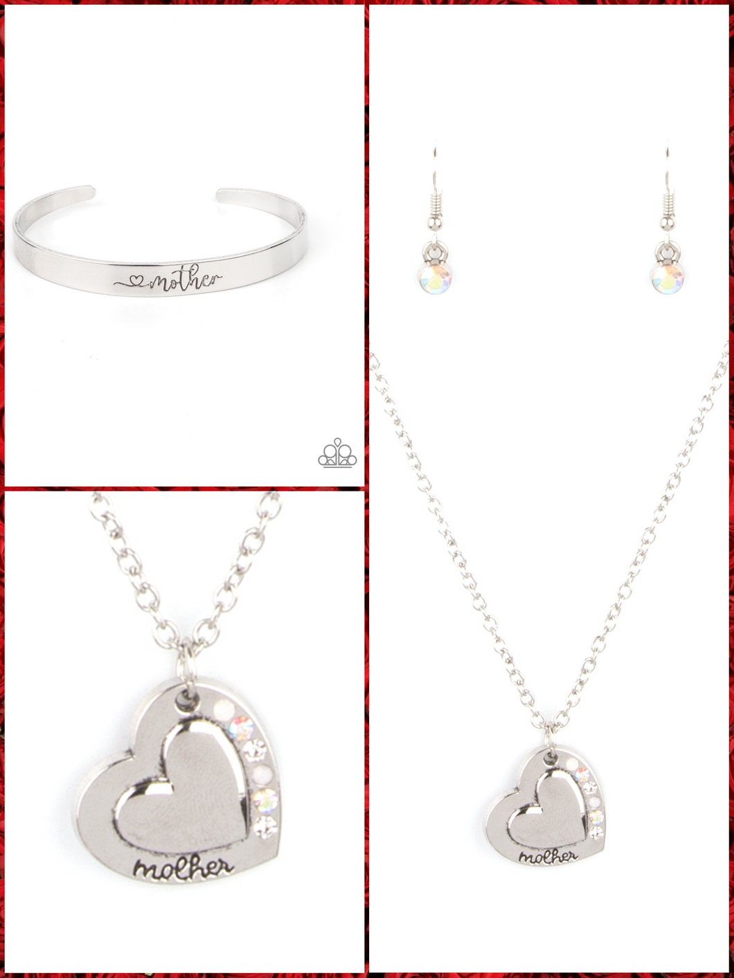 Sweetly Named - 2pc Set - Silver